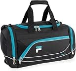 Fila Sprinter 19" Sport Duffel Bag, Black/Teal - Best Deal Finder