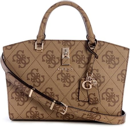 Guess Womens Queensland Luxury Satchel Handbag على Amazon.ae - متتبع الأسعار
