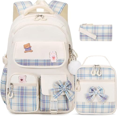 ACESAK Girls Backpack - 3PCS Backpack for Girls Cute School Backpacks for Girls Kindergarten على Amazon.ae - متتبع الأسعار
