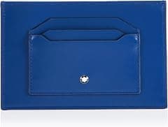 Montblanc Meisterstück Card Holder 6cc Blue Card Holder, Adults Unisex, Multicoloured (Multicoloured), One Size - Amazon.ae Price Tracker
