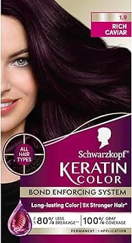 Schwarzkopf Keratin Color Anti-Age Hair Color Cream, 1.9 Rich (Packaging May Vary) on Amazon.ae - Price Tracker