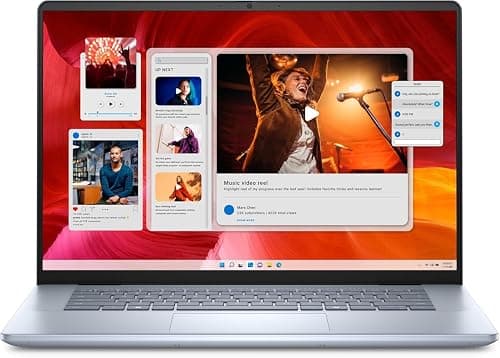 Dell Inspiron 16 Plus 7640 Laptop - 16-inch 16:10 2.5K (2560x1600) Display, Intel Core Ultra 7-155H, 16GB LPDDR5X RAM, 1TB SSD, Intel Arc Graphics, Windows 11 Pro, Onsite & Migrate Service- Ice Blue على Amazon.ae - متتبع الأسعار