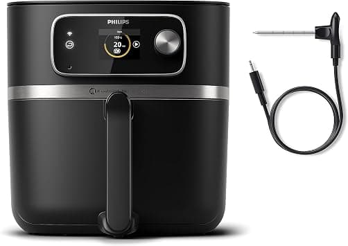 Philips 7000 Series Connected Air Fryer with Digital Control | Model No HD9880/91 with 2 Years Warranty - متتبع أسعار Amazon.sa
