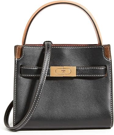 Tory Burch Womens Lee Radziwill Petite Double Bag Bags - Best Deal Finder