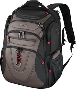 KROSER Travel Laptop Backpack Heavy Duty Computer Backpack with Hard Shell Saferoom RFID Pockets Water-Repellent Business College Daypack Stylish School Laptop Bag for Men/Women - Best Deal Finder