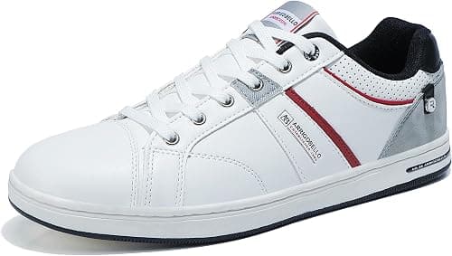 ARRIGO BELLO Mens Casual Shoes Sneaker Leather Fashion Trainers Business Walking Classic Style Sneakers Size 41-46 on Amazon.ae - Price Tracker