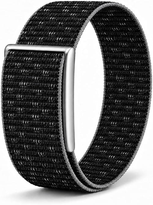 Upgraded Nylon Wristband Compatible with Amazfit Helio Band, Secure Fit Wrist Strap for Running, Training and Intense Workouts, Adjustable Breathable Quick-Dry Replacement Band on Amazon.ae - Price Tracker