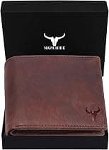 NAPA HIDE Men Leather wallet for Men Travel Accessory- Bi-Fold Wallet - Best Deal Finder