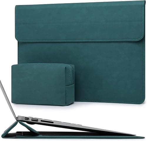 HYZUO 13 Inch Laptop Case Sleeve with Stand for 2026-2018 MacBook Air 13 M5 M4 M3 M2 M1, 2026 13" MacBook Neo, 2026-2016 MacBook Pro 13 M2 M1, iPad Pro/Air 13, Surface Pro 12-3, XPS 13, Dark Green on Amazon.ae - Price Tracker