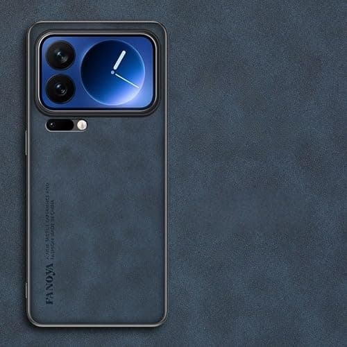 for Xiaomi 17 Pro Max 5G Case, Anti-Slip Suede Fabric & TPU Back Cover, Retro Style, Full Camera Lens Protection, Ultralight Shockproof Protective Phone Casing- (Blue) on Amazon.ae - Price Tracker