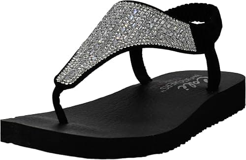 Skechers Meditation Rock Crown Women's Ankle Strap Sandals على Amazon.ae - متتبع الأسعار