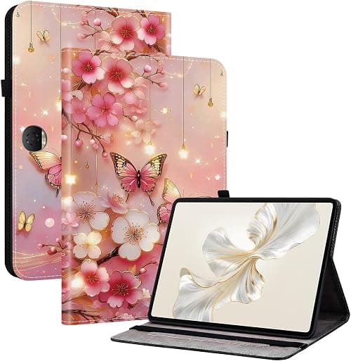 Case for Honor Pad 9, 12.1", Premium Leather Flip Cover with Card Slots, Pen Holder, Adjustable Stand, Multiple Decorative Patterns,PSJ-Q on Amazon.ae - Price Tracker