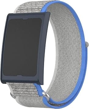 Nylon Band Compatible with Amazfit Helio Fitness Tracker Strap, Adjustable Breathable Arm/Ankle Strap with Quick Release & Secure Hook-and-Loop Closure على Amazon.ae - متتبع الأسعار