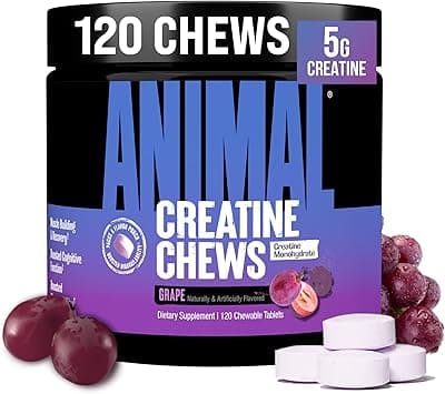 Animal Creatine Performance Chews Grape 120 chewables on Amazon.ae - Price Tracker