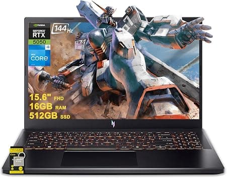 Acer Nitro V 15 Gaming Laptop 15.6" FHD IPS 165Hz Intel 8-core i5-13420H 16GB RAM 512GB SSD GeForce RTX 5050 GDDR7 DLSS4 (up to 440 AI Caps) Backlit Thunderbolt WiFi6 Win11 ICP Acc on Amazon.ae - Price Tracker