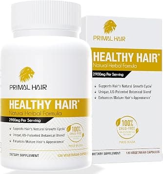 Clinically Proven Hair Thinning & Hair Loss Supplement for Both Men & Women. Supports Natural Hair Growth & Reduces Hair Loss Due to Aging. 30-Day Supply. Made in USA. on Amazon.ae - Price Tracker