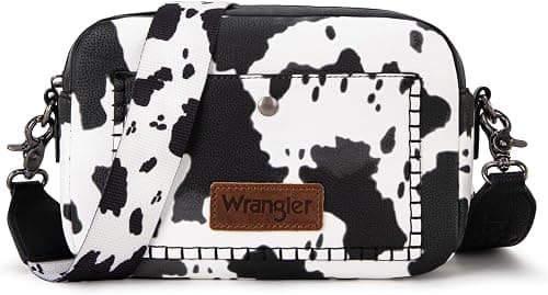 Wrangler Crossbody Purses for Women Trendy Camera Snapshot Bag with Wide Strap on Amazon.ae - Price Tracker