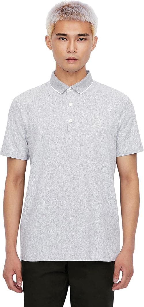 قميص بولو رجالي بأكمام قصيرة من A|X Armani Exchange على أمازون - دليلك لأفضل العروض