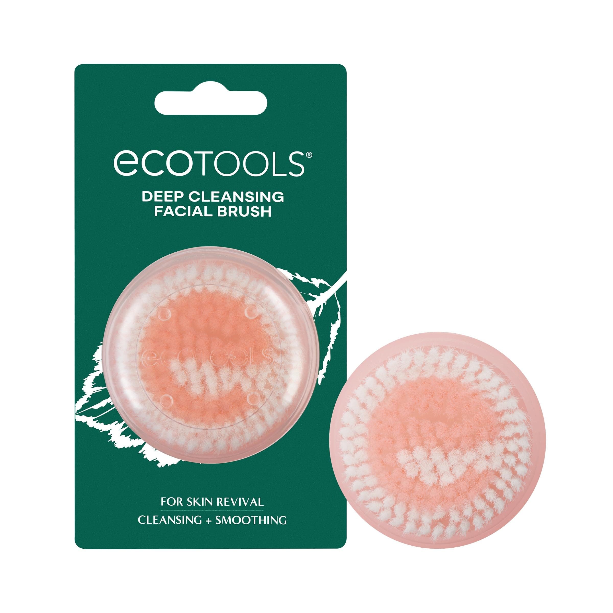Ecotools Deep Cleansing Facial Brush, For Facial Cleansers And Serums, Removes Daily Oil And Dirt, Multicolor, Pack Of 1 on Amazon.ae - Price Tracker