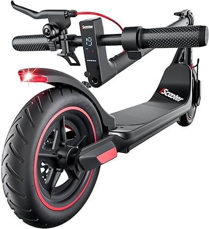 iScooter Electric Scooter for Adults and Teens - Powerful 500W E-Scooter, 35/30 km/h Top Speed, 30/25 km Range, Commuting Electric Scooter with Cruise Control, Double Braking Systems, and App on Amazon.ae - Price Tracker