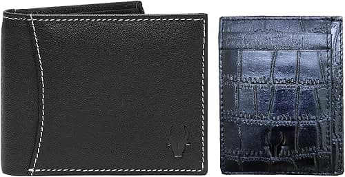 WildHorn® RFID Protected Genuine Leather Wallet for Men's على Amazon.ae - متتبع الأسعار