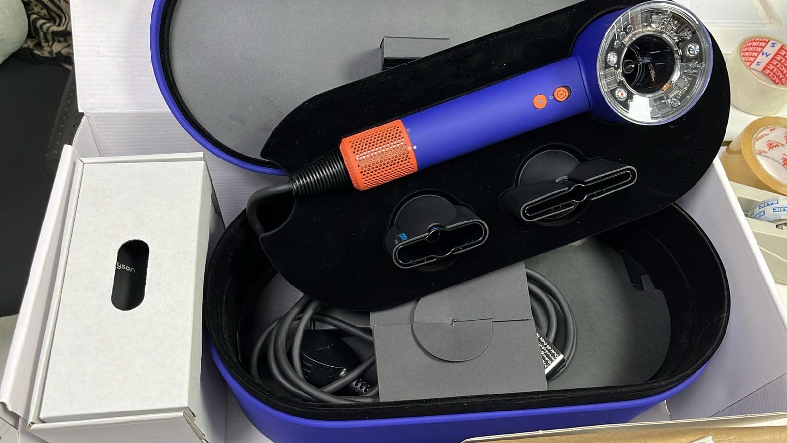 Dyson Supersonic Nural Hair Dryer In Vinca Blue & Topaz - International Version on Amazon.ae - Price Tracker