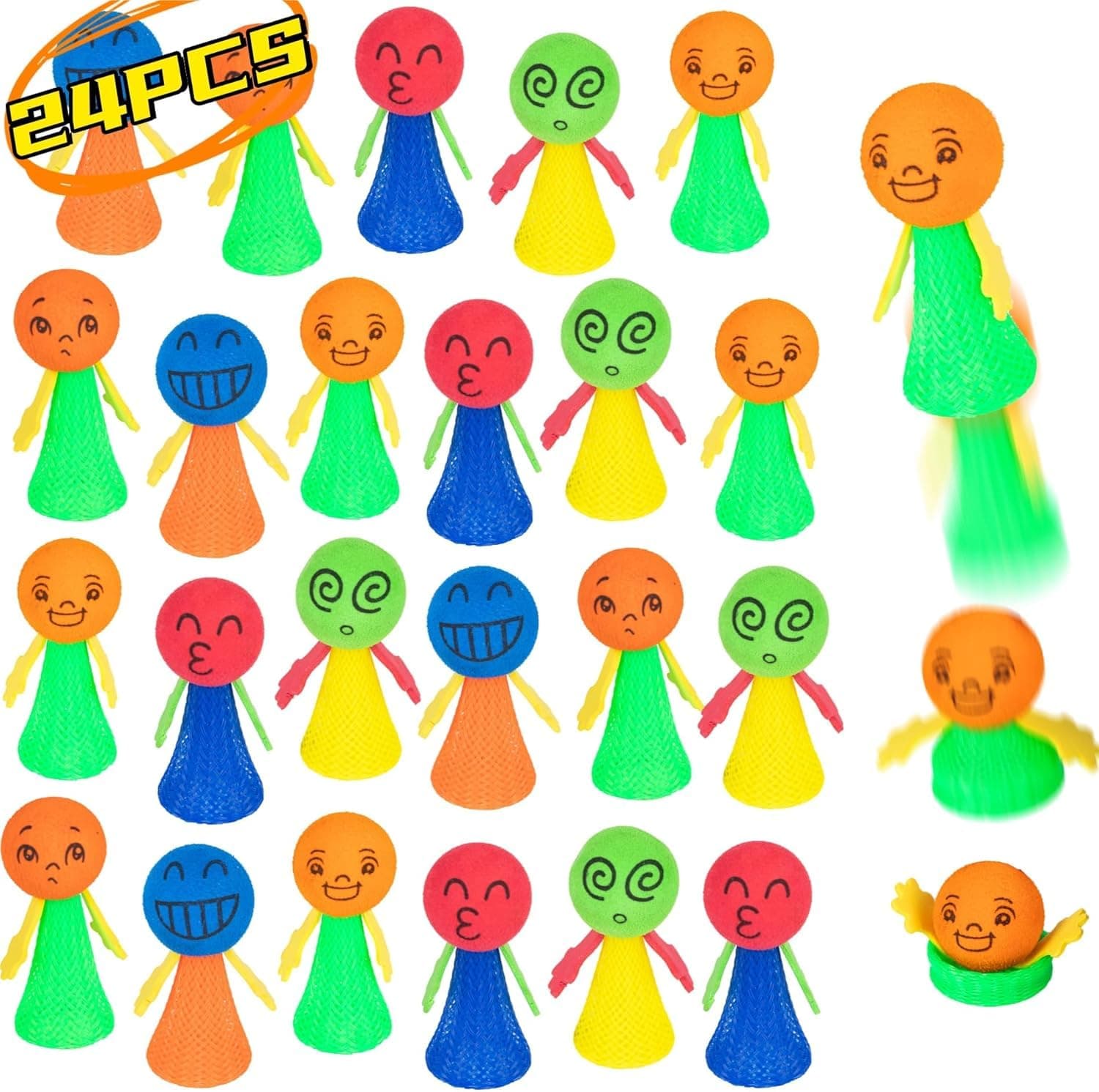 BeyondLuv Jumping Party Favors For Kids Birthday Party- 24Pcs Spring Birthday Gift Toys Girls Boys, Return Gifts For Party kids, Giveaways For Bulk Mini Toys Pinata Goodie Bags on Amazon.ae - Price Tracker
