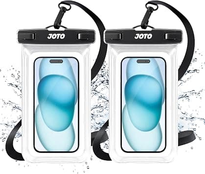 JOTO 2 Pack Waterproof Phone Pouch Cellphone Dry Bag Case for iPhone 16 15 14 13 12 Pro Plus Max XR X 8 7 6S SE, Galaxy S23 S22 S22+ S21 up to 7" -Clear - Amazon.ae Price Tracker