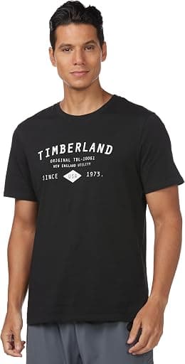 Timberland Mens TFO SS Workwear Label TEES AND T-SHIRTS (pack of 1) - Best Deal Finder