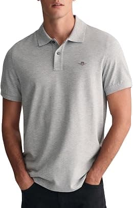 GANT Men 2210-110 Regular Fit Shield Pique Polo Shirt - Best Deal Finder