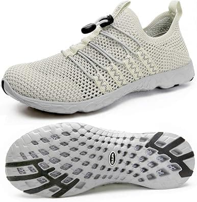 DLGJPA Men's Lightweight Quick Drying Aqua Water Shoes Athletic Sport Walking Shoes - Best Deal Finder