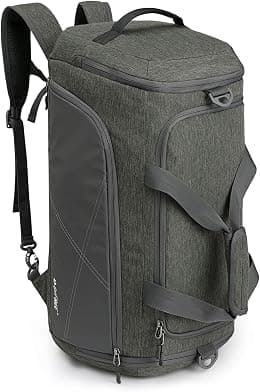 G4Free 45L/60L 3 Way Travel Backpack Large Luggage Gym Bag with Wet Compartment and Shoe Compartment for Travel, Swimming, Yoga, Hiking, Camping - Best Deal Finder