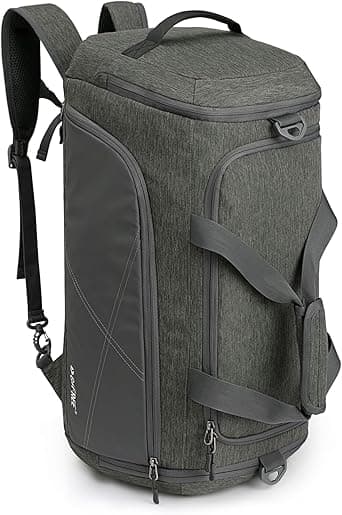 G4Free 45L/60L 3 Way Travel Backpack Large Luggage Gym Bag with Wet Compartment and Shoe Compartment for Travel, Swimming, Yoga, Hiking, Camping on Amazon.ae - Price Tracker