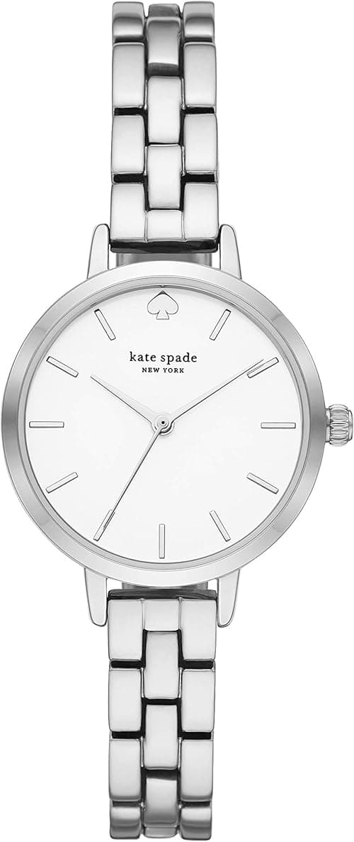 Kate Spade New York Women's Metro Slim Stainless Steel Quartz Watch Silver on Amazon.ae - Price Tracker