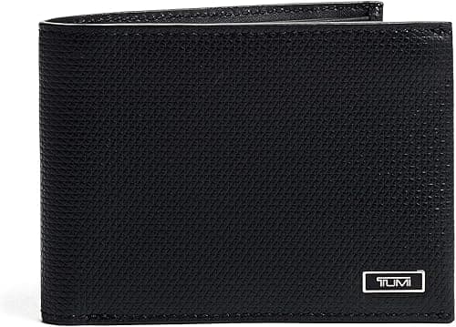 TUMI - Monaco Double Billfold Wallet for Men - Black on Amazon.ae - Price Tracker