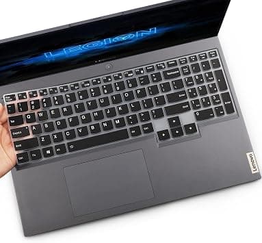 Keyboard Cover for Lenovo Legion Pro 7 7i 16" / Legion 5 5i Pro/Legion 5 5i 5p 5pi 7i 15.6" 17.3" Gaming Laptop/Legion Slim 7 7i 15.6 / IdeaPad 3 3i 15.6 Gaming, LOQ 15.6" 16" Keyboard Skin-Black | Compatible with Legion Pro 7/7i 16", Legion 5/5i/5p 15.6" 16", LOQ 15.6", IdeaPad 3 Gaming, Silicone, Ultra Thin, Black على Amazon.ae - متتبع الأسعار