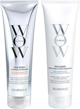 Color Wow Color Security Shampoo and Conditioner, Fine to Normal Hair, Duo Set, No Parabens, No Sulfates, Cruelty Free, Residue Free, Vegan for super glossy, hydrated, silky soft hair on Amazon.ae - Price Tracker