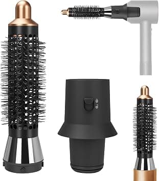 20mm Round Volume Brush and Upgraded Adapter For Dyson Airwrap HD01 HD02 HD03 HD08, For Dyson HS01 HS05 Curling Iron Accessories Styler Curling Hair Tool - Best Deal Finder