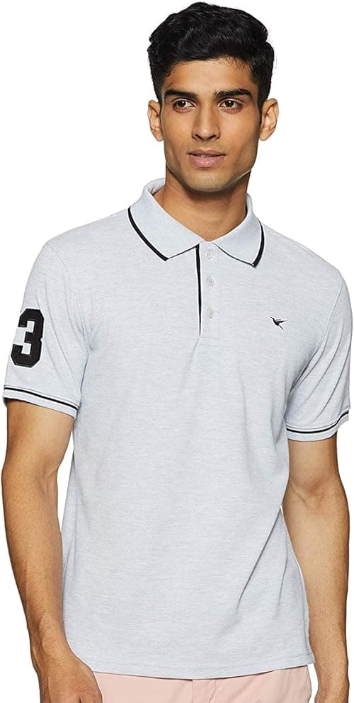 Deniklo Men's Solid Regular fit Polo Shirt on Amazon.ae - Price Tracker