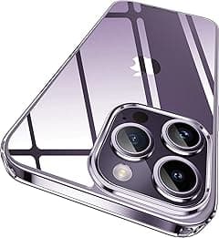 [2022 New] for iPhone 14 Pro Max Case, Crystal Clear Designed [Non-Yellowing] [Military Drop Protection] Shockproof Protective Slim Phone Case Thin Cover for Apple (iPhone 14pro Max, Crystal Clear) - Amazon.ae Price Tracker