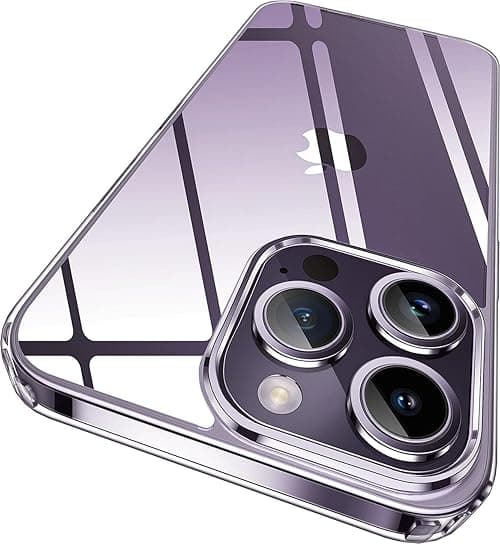 [2022 New] for iPhone 14 Pro Max Case, Crystal Clear Designed [Non-Yellowing] [Military Drop Protection] Shockproof Protective Slim Phone Case Thin Cover for Apple (iPhone 14pro Max, Crystal Clear) on Amazon.ae - Price Tracker