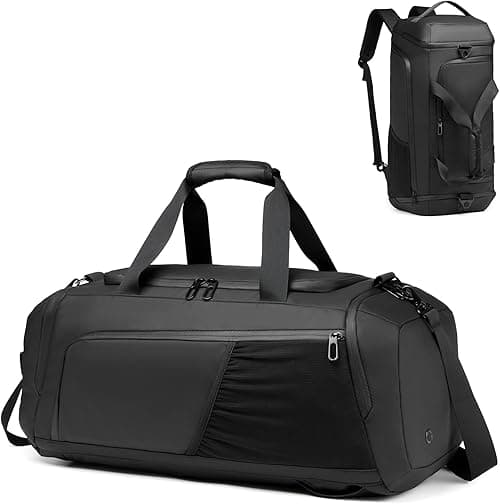 Gym Duffle Bag Waterproof Sports Duffel Bags Travel Weekender Bag for Men Women Overnight Bag with Shoes Compartment on Amazon.ae - Price Tracker