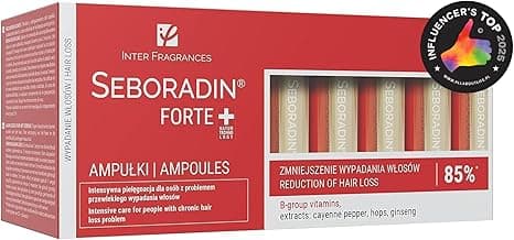 Seboradin Forte Hair Growth Serum, Anti Hair Loss Serum, Chronic Hair Loss and Thinning Treatment, With Natural Extracts and Vitamins, (14 Ampoules - 14 days) on Amazon.ae - Price Tracker