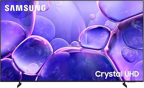 Samsung 85 Inch Crystal UHD TV, U8000F, 4K, Crystal Processor 4K, MetalStream Design, Samsung Knox Security, Endless Free Content, Smart TV (2025 - International Version) on Amazon.ae - Price Tracker