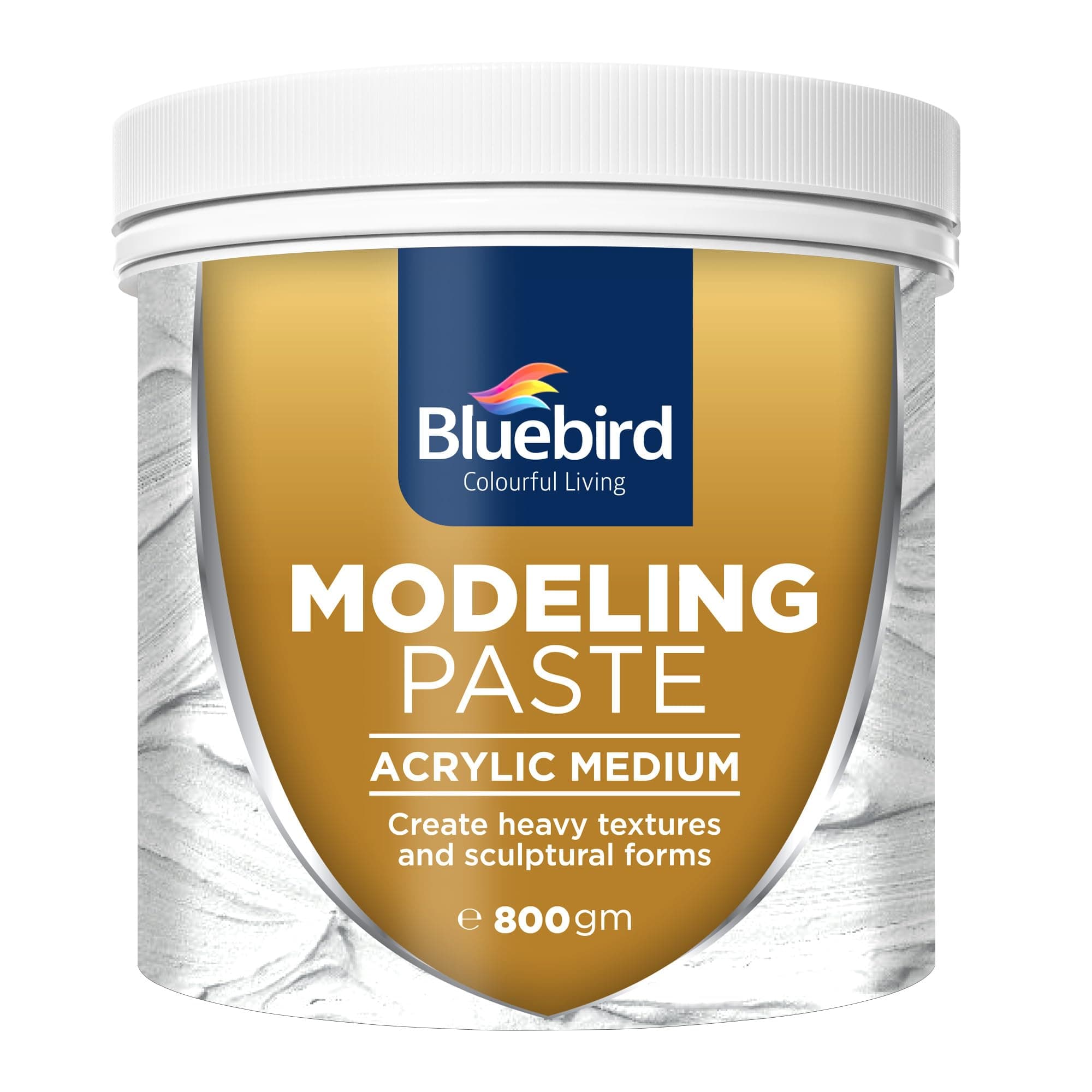 Bluebird Modeling Paste 800GM / 28.2oz - High Density, Acrylic Medium - For Texture and Thickness, Dimension Additive on Amazon.ae - Price Tracker