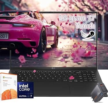 LG gram 17 inch Laptop Touchscreen - Intel Core Ultra 7-155H - Windows 11 Pro - 17.3 Large Screen WQXGA - Backlit Keyboard - 32GB DDR5 RAM - 2TB PCIe SSD - Intel EVO - Lightweight - 2024 AI PC on Amazon.ae - Price Tracker