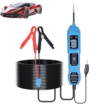 TERRIFI Automotive Circuit Tester, 3.5-36V DC, LCD Digital Display, Illuminating Lights, Dual Color Polarity Indicator, Bidirectional Voltage Tester, Fuse Tester Electric Tool for Car Repair on Amazon.ae - Price Tracker