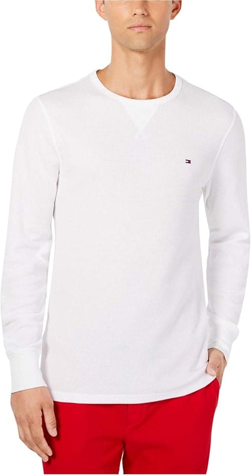 Tommy Hilfiger mens Thermal Long Sleeve Crew Neck Shirt Pajama Top on Amazon.ae - Price Tracker