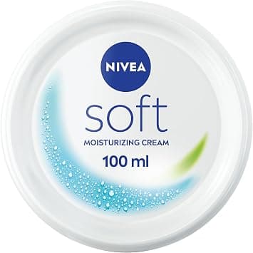NIVEA Soft Moisturising Cream, A Moisturising Cream for Face, Body and Hands with Vitamin E and Jojoba Oil, Hand Cream Moisturises Deeply, All-Purpose Day Cream, Jar 100ml - Best Deal Finder
