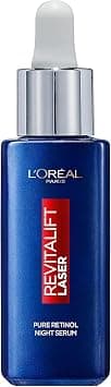 L’Oréal Paris Pure Retinol Night Serum, Revitalift Laser Face Serum, Deep Anti-Wrinkle Serum [30ml] on Amazon.ae - Price Tracker